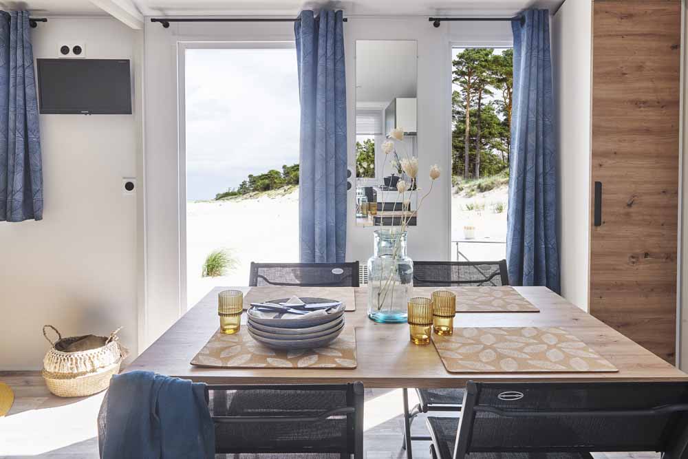 location mobil home moderne et haut de gamme camping Vendée
